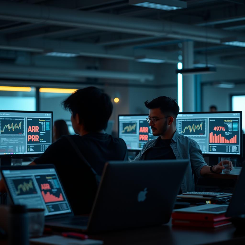 ARR büyümesi, yıllık tekrar eden gelir, SaaS gelir modeli, yapay zeka girişimi, gelir artışı, unicorn değerleme, MRR ve ARR, ölçeklenebilir büyüme